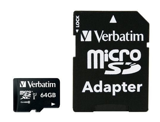 Verbatim Premium flashminne 64 GB MicroSDXC Klass 10 i gruppen Elektronikk / Lagringsmedia / Minnekort / MicroSD/HC/XC hos TP E-commerce Nordic AB (A14736)