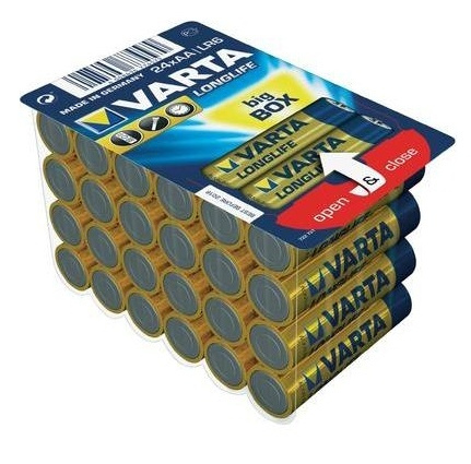 Varta Alkaline Batteri AA | 1.5 V DC | 24-Pakke i gruppen Elektronikk / Batterier & Ladere / Batterier / AA hos TP E-commerce Nordic AB (A14802)