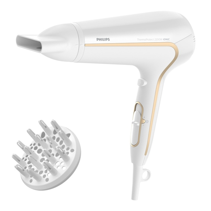 Philips ThermoProtect ionisk hårføner HP8232/00 i gruppen HELSE OG SKJØNNHET / Hår & styling / Stylingverktøy / Hårfønere hos TP E-commerce Nordic AB (A14813)
