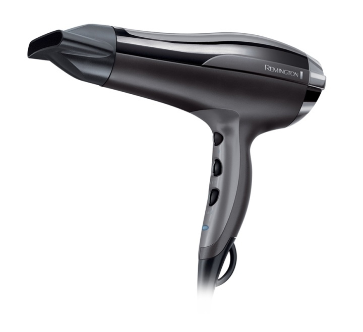 Remington D5220 hårføner 2400 W Svart i gruppen HELSE OG SKJØNNHET / Hår & styling / Stylingverktøy / Hårfønere hos TP E-commerce Nordic AB (A14816)
