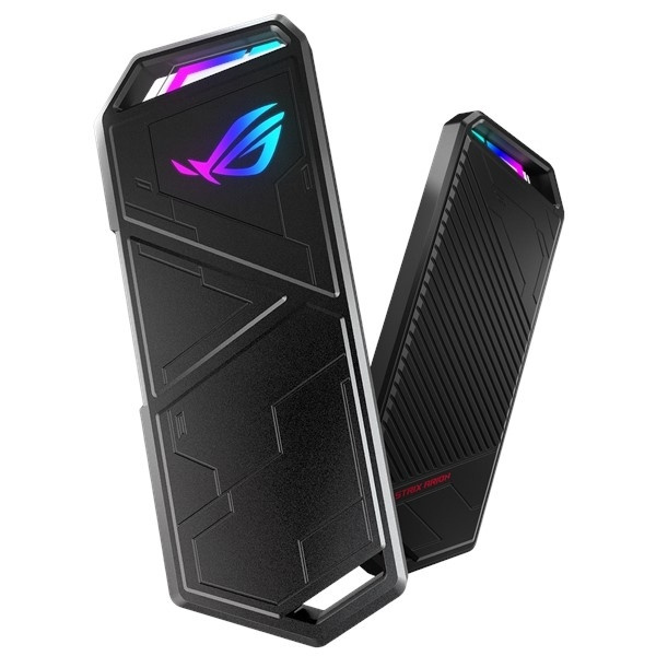 ASUS ROG Strix Arion SSD-inkapsling Svart M.2 i gruppen Datautstyr / Datamaskin Tilbehør / Harddisk kabinetter / SSD hos TP E-commerce Nordic AB (A14836)