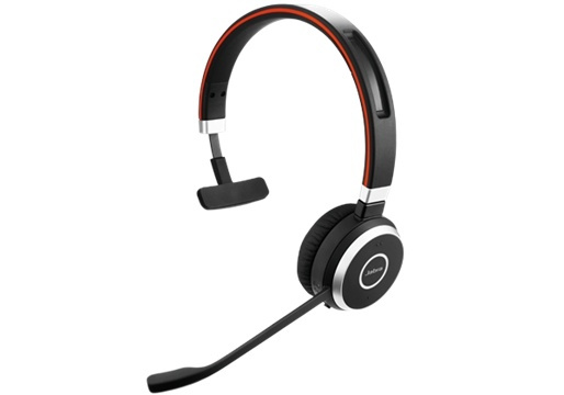Jabra Evolve 40 MS Mono Headset Huvudband Svart i gruppen Datautstyr / GAMING / Headset hos TP E-commerce Nordic AB (A14855)