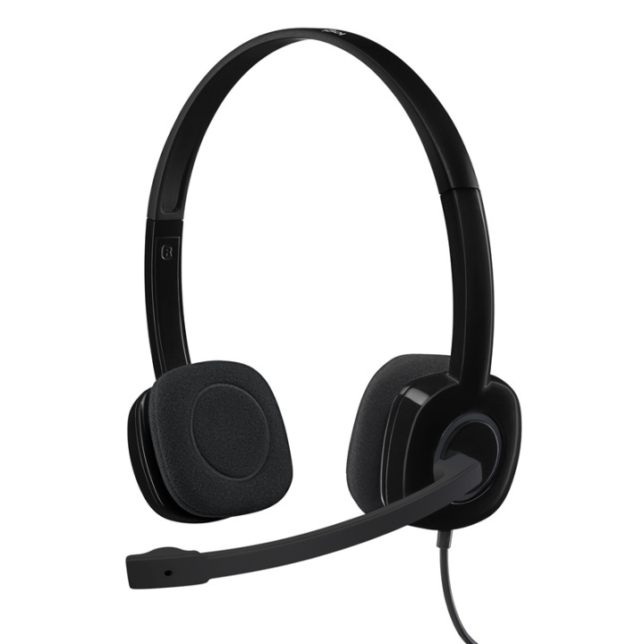 Logitech H151 Hodesetthodebøyle 3,5 mm plugg Svart i gruppen Datautstyr / GAMING / Headset hos TP E-commerce Nordic AB (A14868)