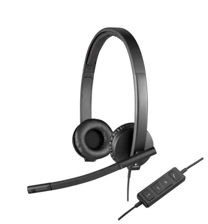 Logitech H570e Hodesett hodebøyle svart i gruppen Datautstyr / Datamaskin Tilbehør / Headset hos TP E-commerce Nordic AB (A14875)