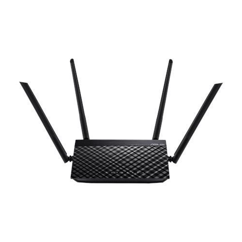 Asus RT-AC1200 v.2 Kablet ruter Fast Ethernet Svart i gruppen Datautstyr / Nettverk / Tilgangspunkter hos TP E-commerce Nordic AB (A14984)