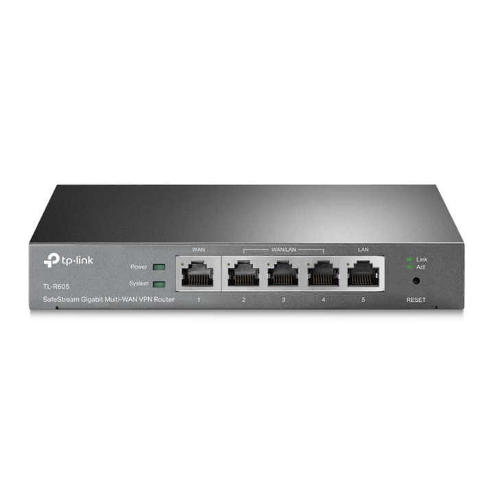 TP-LINK TL-R605 kabelansluten router 10 Gigabit Ethernet, 100 Gigabit Ethernet S i gruppen Datautstyr / Nettverk / Routere / 450-5400 Mbit/s hos TP E-commerce Nordic AB (A14985)