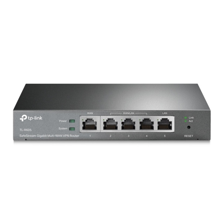 TP-LINK TL-R605 Kablet ruter 10 Gigabit Ethernet, 100 Gigabit Ethernet S i gruppen Datautstyr / Nettverk / Routere hos TP E-commerce Nordic AB (A14985)
