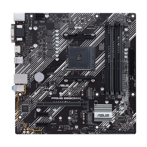 Asus PRIME B550M-K AMD B550 Socket AM4 micro ATX i gruppen Datautstyr / PC-Komponenter / Hovedkort hos TP E-commerce Nordic AB (A15143)