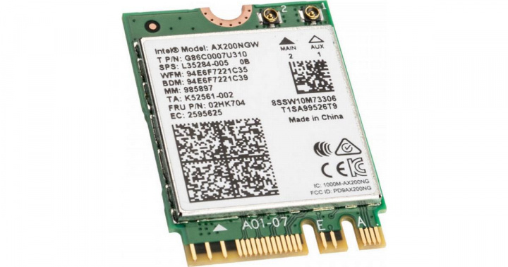 Intel AX200.NGWG nettverkskort 2400 Mbit/s i gruppen Datautstyr / Nettverk / Nettverkskort / PCI Express hos TP E-commerce Nordic AB (A15240)