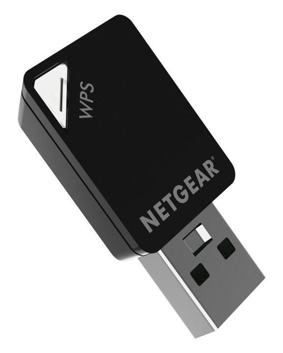Netgear A6100 WLAN 433 Mbit/s i gruppen Datautstyr / Nettverk / Nettverkskort / USB hos TP E-commerce Nordic AB (A15245)