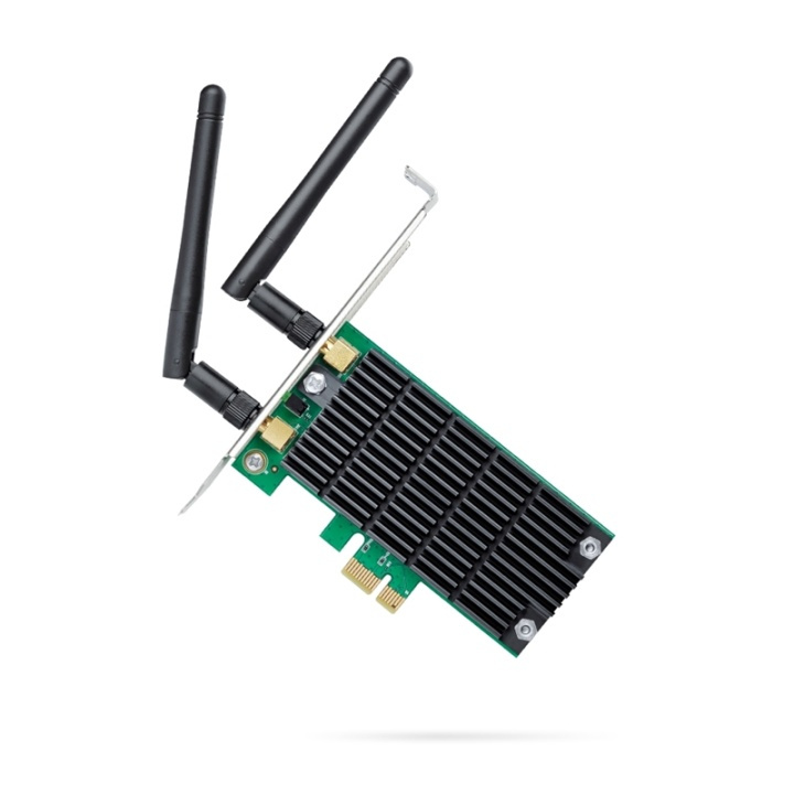 TP-LINK Archer T4E Intern WLAN 867 Mbit/s i gruppen Datautstyr / Nettverk / Nettverkskort / PCI Express trådløse hos TP E-commerce Nordic AB (A15248)