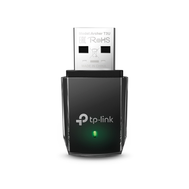 TP-LINK Archer T3U WLAN 1267 Mbit/s i gruppen Datautstyr / Nettverk / Nettverkskort / USB Trådløs hos TP E-commerce Nordic AB (A15250)