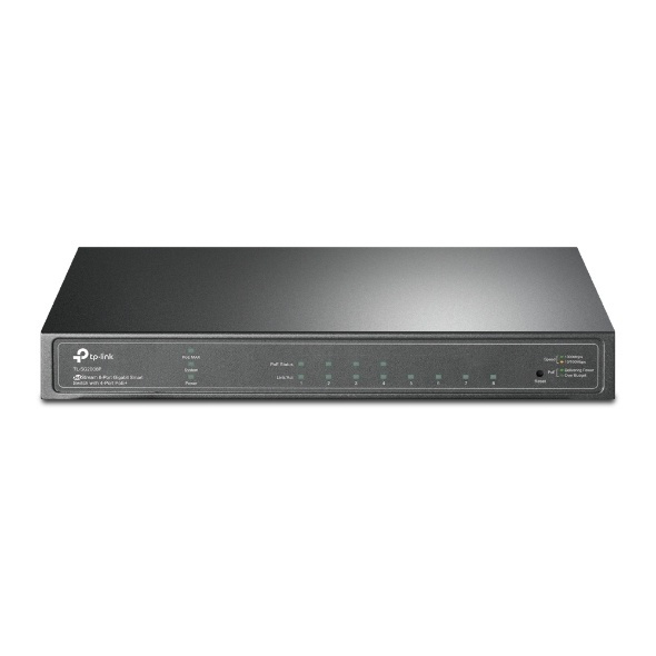 TP-LINK TL-SG2008P Nettverkssvitsjer Administrert Gigabit Ethernet (10/100/1000) Strøm i gruppen Datautstyr / Nettverk / Switcher hos TP E-commerce Nordic AB (A15280)