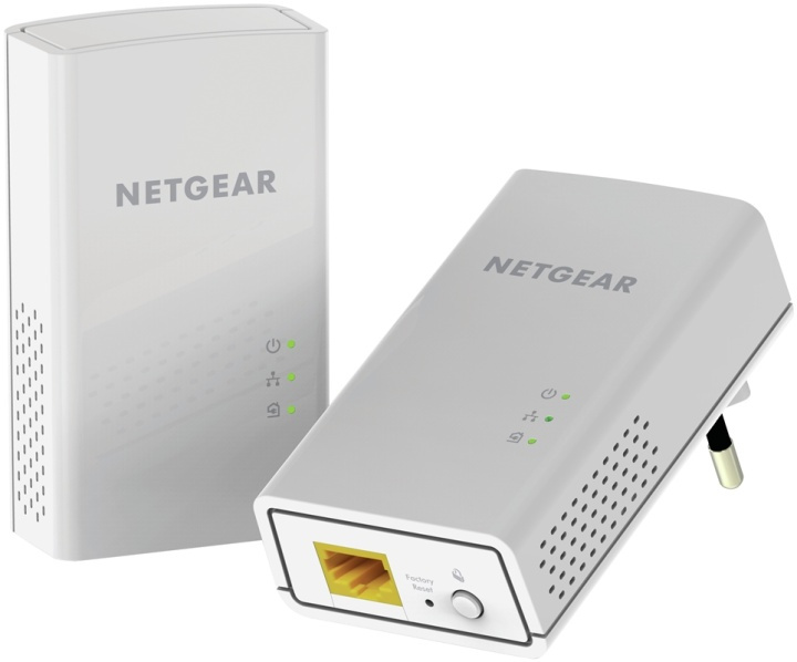 Netgear PowerLINE 1000 + WiFi 1000 Mbit/s nettverkstilkoblet (Ethernet) Wi-Fi Hvit i gruppen Datautstyr / Nettverk / Homeplug/Powerline hos TP E-commerce Nordic AB (A15341)