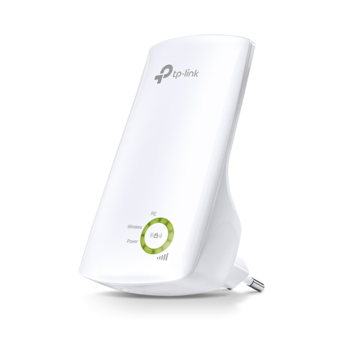 TP-LINK TL-WA854RE PowerLine-nettverksadapter 300 Mbit/s Wi-Fi Hvit 1 stk i gruppen Datautstyr / Nettverk / Homeplug/Powerline hos TP E-commerce Nordic AB (A15349)
