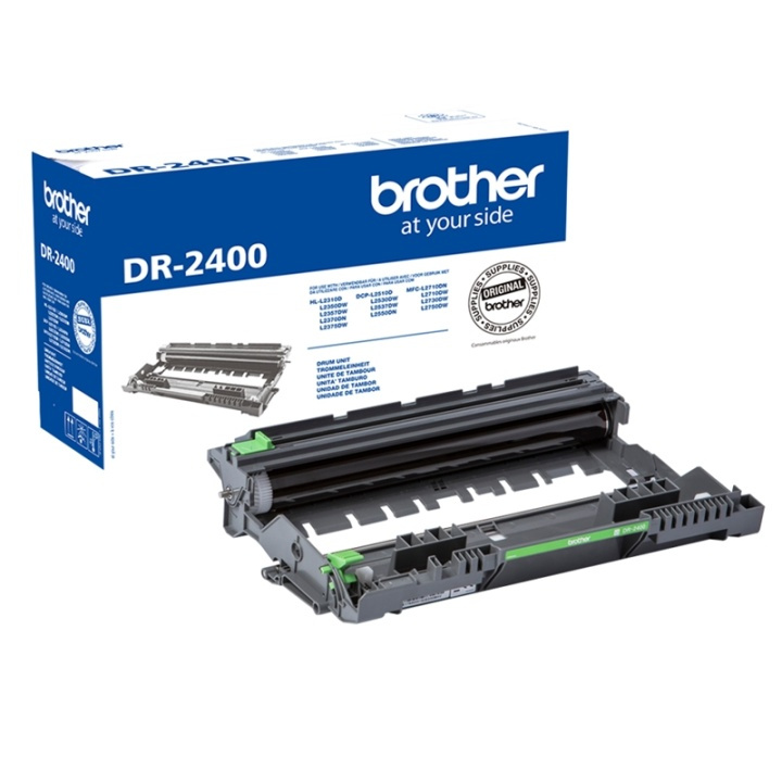 Brother DR-2400 skrivertrommel Original 1 stk i gruppen Datautstyr / Skrivere og tilbehør / Blekk og toner / Trommer / Brother hos TP E-commerce Nordic AB (A15412)