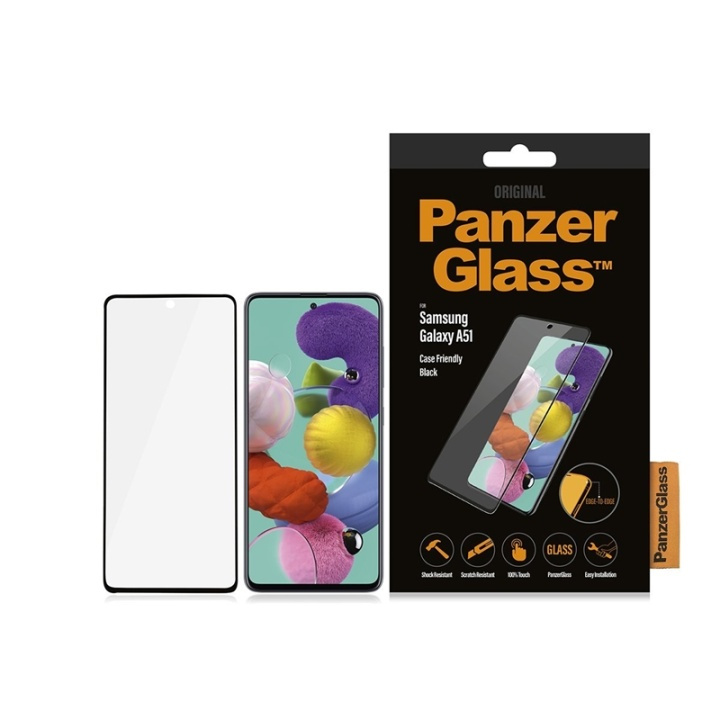 PanzerGlass 7216 Genomskinligt skärmskydd för Galaxy A51 1 styck i gruppen SMARTTELEFON & NETTBRETT / Mobilbeskyttelse / Samsung hos TP E-commerce Nordic AB (A15460)