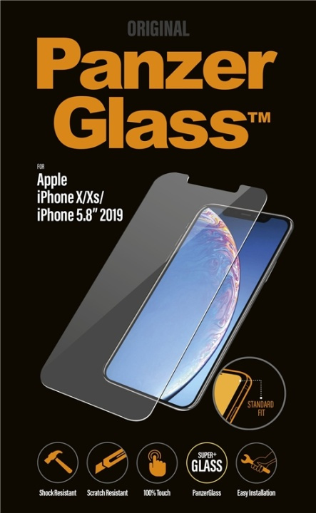 PanzerGlass 2661 Skjermbeskytter iPhone X/XS/11 Pro i gruppen SMARTTELEFON & NETTBRETT / Mobilbeskyttelse / Apple / iPhone 11 Pro / Skjermbeskyttelse hos TP E-commerce Nordic AB (A15475)