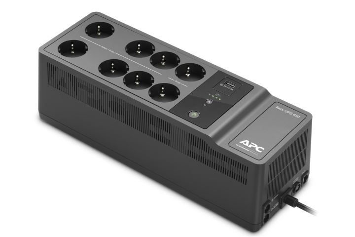 APC Back-UPS 650VA 230V 1 USB charging port - (Offline-) USV Vänteläge (offline) i gruppen Datautstyr / UPS avbruddsfri strømforsyning hos TP E-commerce Nordic AB (A15575)