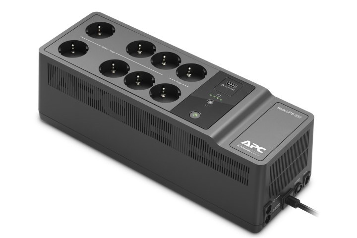 APC Back-UPS 650VA 230V 1 USB-ladeport - (Offline) UPS Standby (offline) i gruppen Datautstyr / UPS avbruddsfri strømforsyning hos TP E-commerce Nordic AB (A15575)