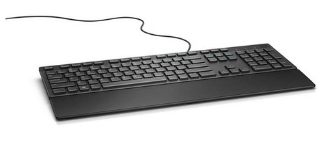 Dell KB216-tastatur QWERTY nordiske språk Svart i gruppen Datautstyr / Mus & Tastatur / Tastatur / Kablede hos TP E-commerce Nordic AB (A15612)