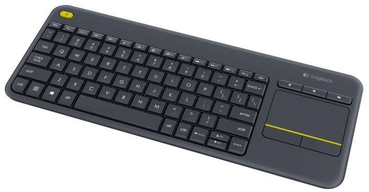 Logitech K400 Plus Keyboard RF Wireless QWERTY Nordic Languages Black i gruppen Datautstyr / Mus & Tastatur / Tastatur / Trådløs hos TP E-commerce Nordic AB (A15642)
