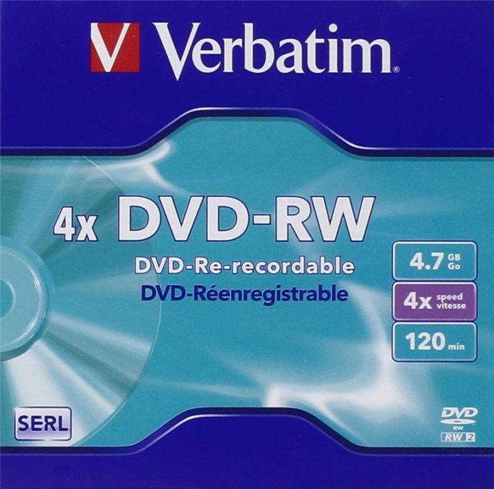 Verbatim VB-DMW44JC i gruppen Elektronikk / Lagringsmedia / CD/DVD/BD-plater / DVD-RW hos TP E-commerce Nordic AB (A15677)