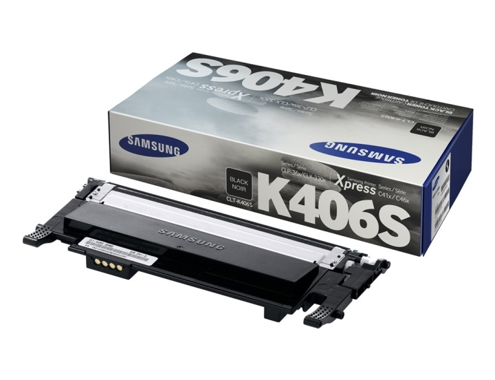Samsung CLT-K406S Tonerkassett 1 stk Original svart i gruppen Datautstyr / Skrivere og tilbehør / Blekk og toner / Toner / Samsung hos TP E-commerce Nordic AB (A15820)