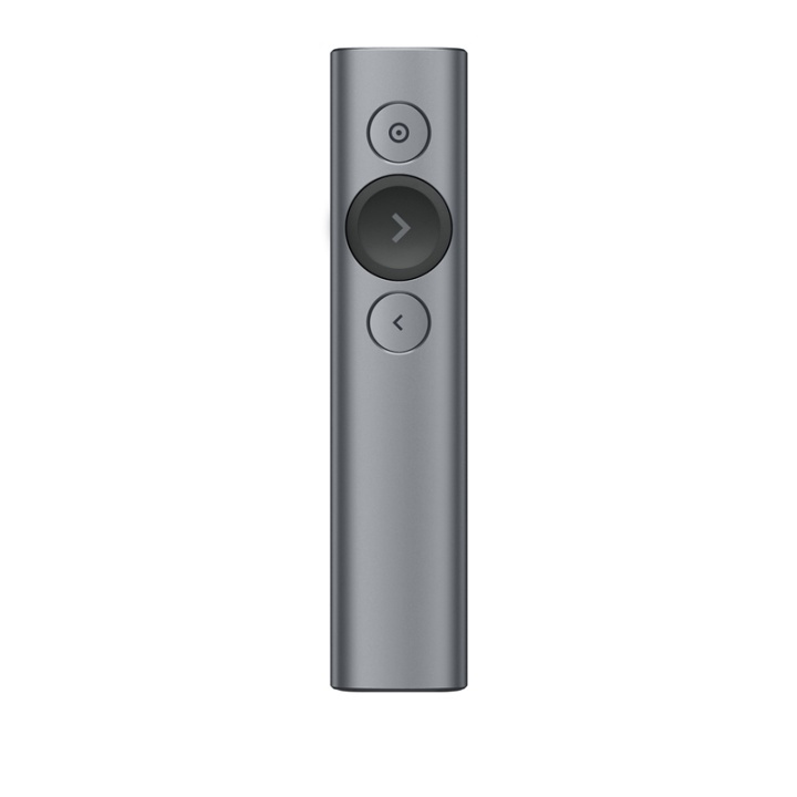 Logitech Spotlight trådløse presentatører Bluetooth/RF Grey i gruppen Datautstyr / Datamaskin Tilbehør / Annet hos TP E-commerce Nordic AB (A15895)