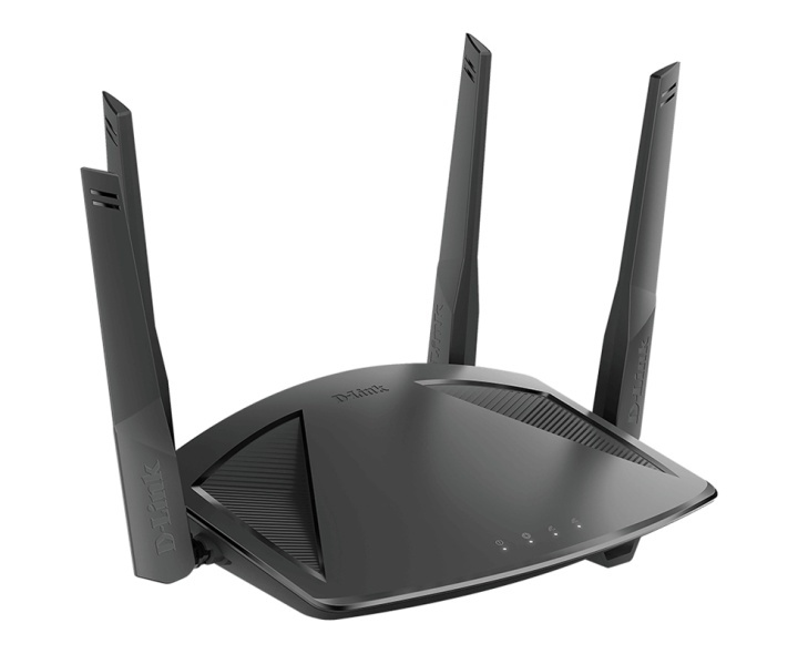 D-Link DIR-X1860 trådlös router Gigabit Ethernet Dual-band (2,4 GHz / 5 GHz) Sva i gruppen Datautstyr / Nettverk / Routere hos TP E-commerce Nordic AB (A15908)