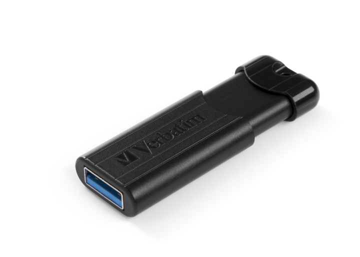 Verbatim PinStripe USB-minnepinne 256 GB USB Type-A 3.2 Gen 1 (3.1 Gen 1) Svart i gruppen Elektronikk / Lagringsmedia / USB-Pinner / USB 3.2 hos TP E-commerce Nordic AB (A15965)
