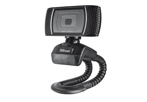 Trust Trino HD Video Webcam Webkamera 8 MP USB Svart i gruppen Datautstyr / Datamaskin Tilbehør / Webkamera hos TP E-commerce Nordic AB (A16105)