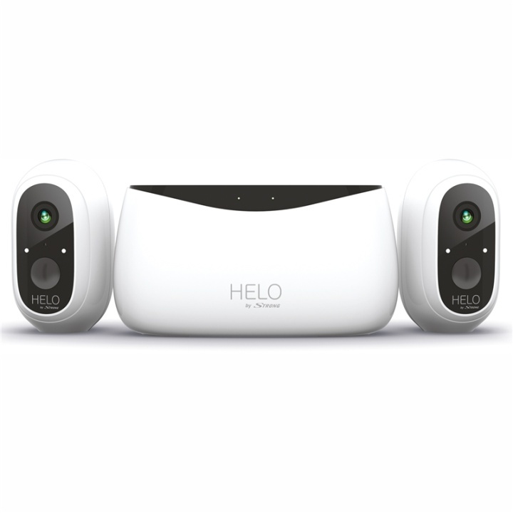 Strong HELO IP-kamerakit 1080p Inom-/ i gruppen HJEM, HUS OG HAGE / Alarm, Sikkerhet og overvåking / Overvåkingskameraer / Digitalt (nettverk) / Innendørs kameraer hos TP E-commerce Nordic AB (A16250)