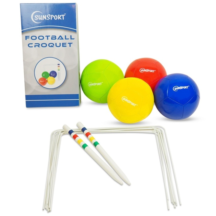 Sunsport Fotballkrokket i gruppen LEKER, BARN OG BABY / Uteleker / Hageleker hos TP E-commerce Nordic AB (A16253)