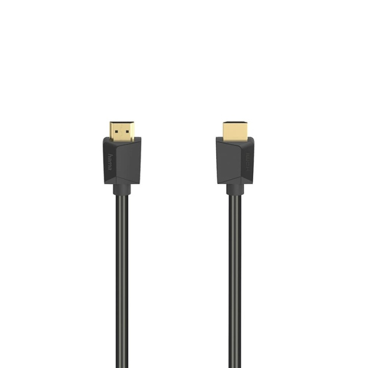 HAMA Cable HDMI Ultra High Speed 8K 48 Gbit/s 1.0m Gold i gruppen Elektronikk / Kabler og adaptere / HDMI / Kabler hos TP E-commerce Nordic AB (A16270)