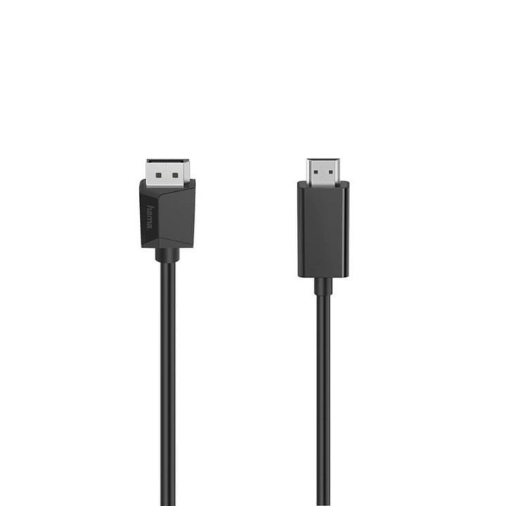 HAMA Kabel DisplayPort-HDMI 4K 1.5m Svart i gruppen Datautstyr / Kabler og adaptere / DisplayPort / Kabler hos TP E-commerce Nordic AB (A16283)