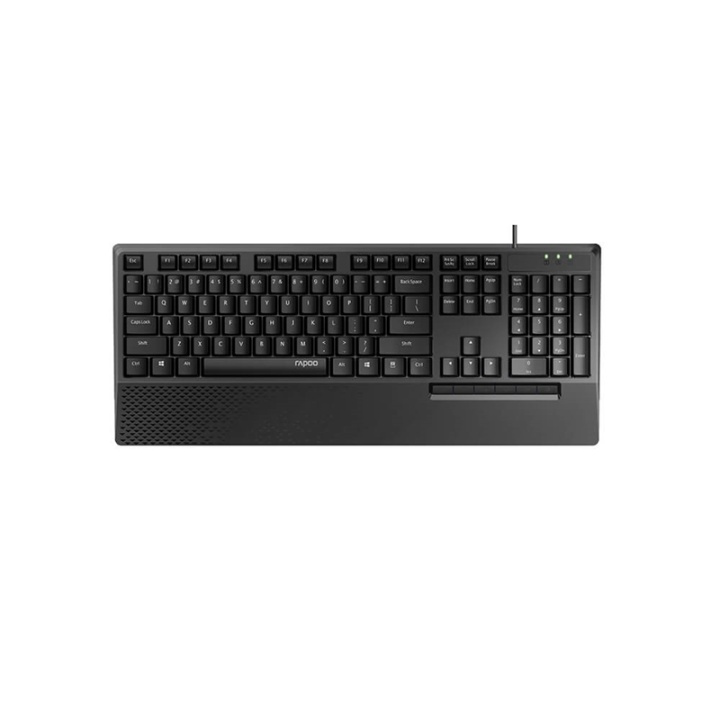 RAPOO Keyboard/Mus Sett NX2000 Svart i gruppen Datautstyr / Mus & Tastatur / Tastatur / Kablede hos TP E-commerce Nordic AB (A16341)