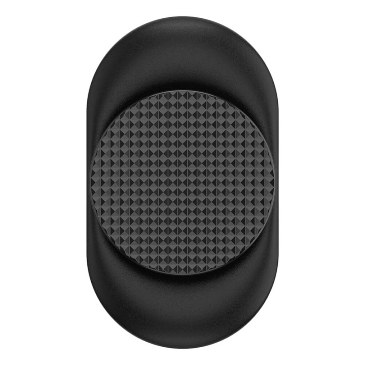 PopSockets Pocketable Knurled Black Avtagbart Grip med Stativfunksjon i gruppen SMARTTELEFON & NETTBRETT / Annet tilbehør / Popsockets hos TP E-commerce Nordic AB (A16461)
