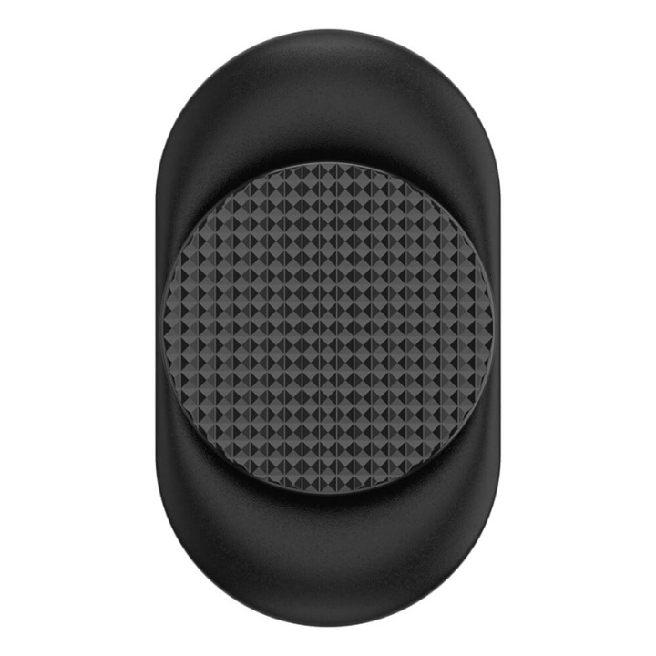 POPSOCKETS Pocketable Knurled Black Avtagbart Grip med Stativfunksjon i gruppen SMARTTELEFON & NETTBRETT / Annet tilbehør / Popsockets hos TP E-commerce Nordic AB (A16461)