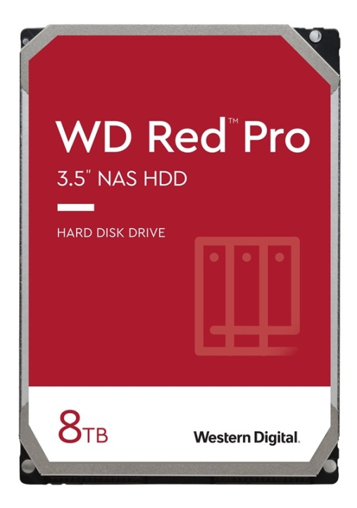 Western Digital 8 TB Red Pro i gruppen Datautstyr / PC-Komponenter / Harddisker / 3,5 hos TP E-commerce Nordic AB (A16609)