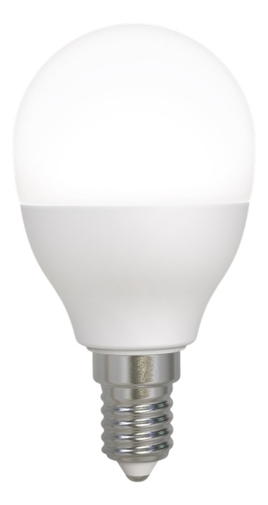 DELTACO SMART HOME LED-lampa, E14, G45, WiFI, 5W, dimbar, vit i gruppen Elektronikk / Lys / LED-lys hos TP E-commerce Nordic AB (A16701)