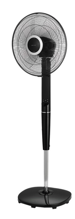 Nordic Home Floor fan with remote control, 40 cm, low noise level, tim