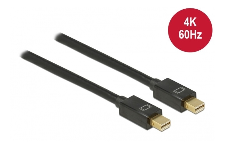 DeLOCK Kabel Mini DisplayPort 1.2 hann > Mini DisplayPort hann 4 i gruppen Datautstyr / Kabler og adaptere / DisplayPort / Kabler hos TP E-commerce Nordic AB (A16824)