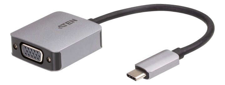 ATEN USB-C to VGA Adapter i gruppen Datautstyr / Kabler og adaptere / USB / USB-C hos TP E-commerce Nordic AB (A16845)