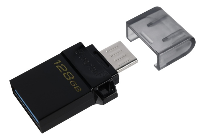 Kingston 128 GB DataTraveler microDuo3 G2 microUSB og USB-A Android OTG i gruppen Elektronikk / Lagringsmedia / USB-Pinner / USB 3.0 hos TP E-commerce Nordic AB (A16868)