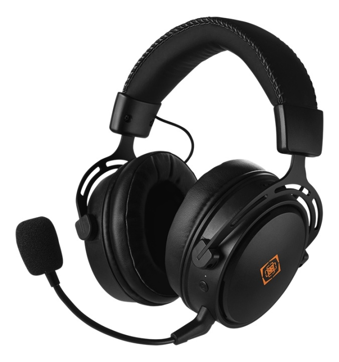 DELTACO GAMING DH410 Wireless gaming headset, black i gruppen Datautstyr / GAMING / Headset hos TP E-commerce Nordic AB (A16895)