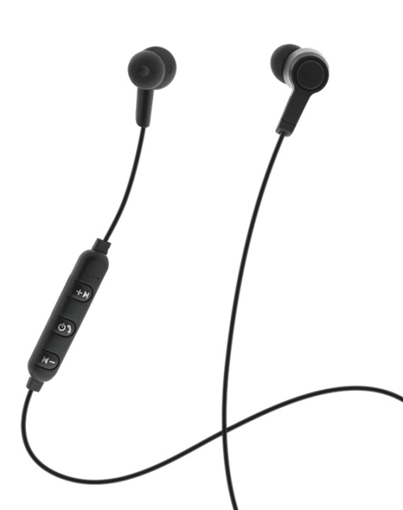 Essentials In-ear Bluetooth headset, Bluetooth 5, Svart i gruppen Elektronikk / Lyd & Bilde / Hodetelefoner & Tilbehør / Hodetelefoner hos TP E-commerce Nordic AB (A16896)