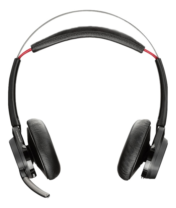Poly, Voyager Focus UC B825, Stereo, med stativ i gruppen Datautstyr / Datamaskin Tilbehør / Headset hos TP E-commerce Nordic AB (A16917)