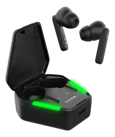 SiGN Gaming Wireless Headphones TWS - Black i gruppen Elektronikk / Lyd & Bilde / Hodetelefoner & Tilbehør / Hodetelefoner hos TP E-commerce Nordic AB (A16926)