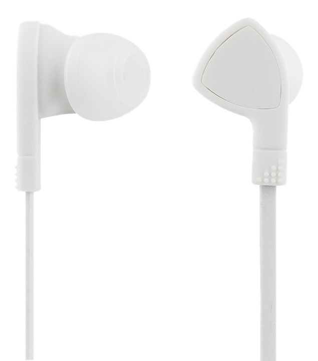 Streetz In-ear-hodetelefoner med mikrofon, media/svar-knapp, 3,5 mm, flokerfri i gruppen Elektronikk / Lyd & Bilde / Hodetelefoner & Tilbehør / Hodetelefoner hos TP E-commerce Nordic AB (A16932)